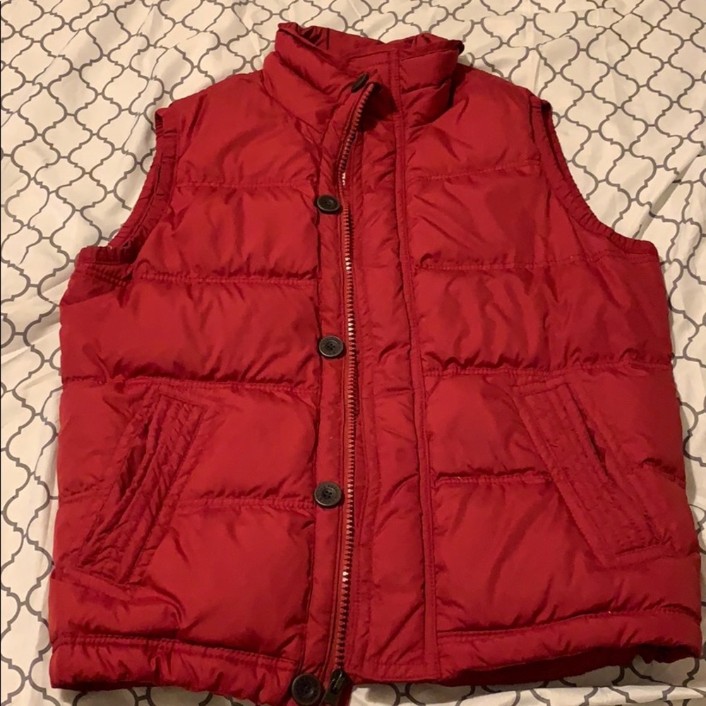 Red Winter Vest Men’s XL